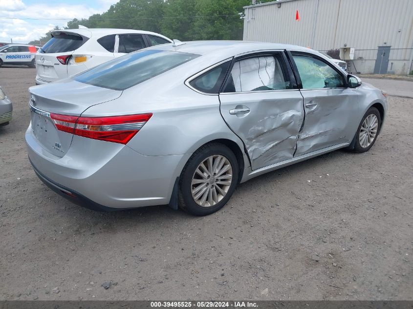 2014 Toyota Avalon Hybrid Limited VIN: 4T1BD1EB4EU030269 Lot: 39495525