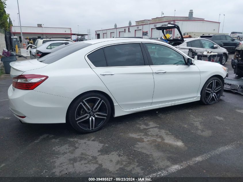 2017 Honda Accord Sport VIN: 1HGCR2F53HA126166 Lot: 39495527