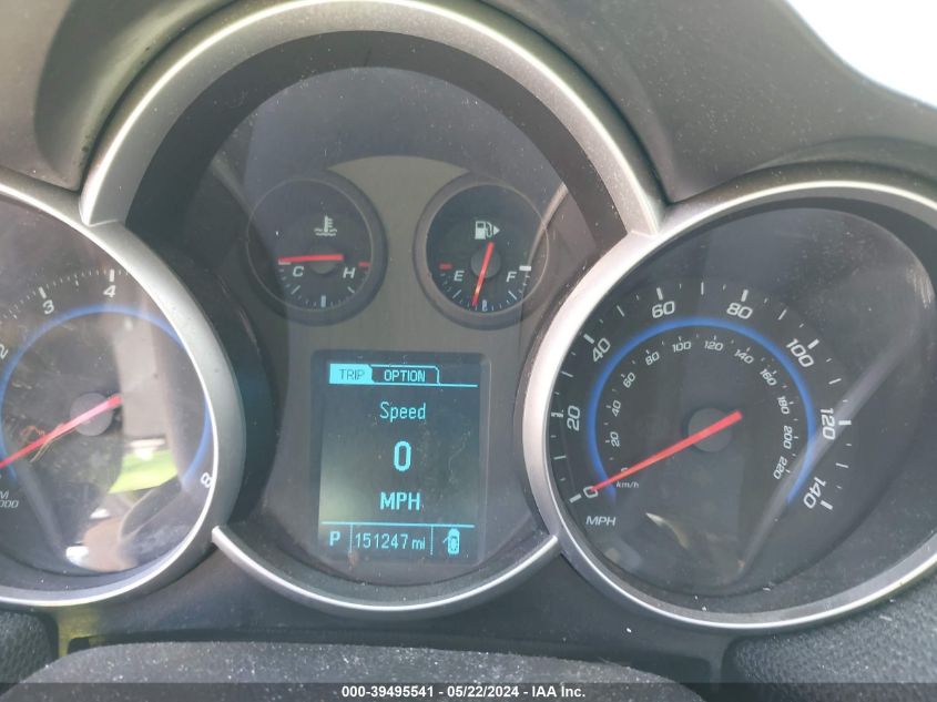 2015 Chevrolet Cruze 1Lt Auto VIN: 1G1PC5SB2F7234022 Lot: 39495541