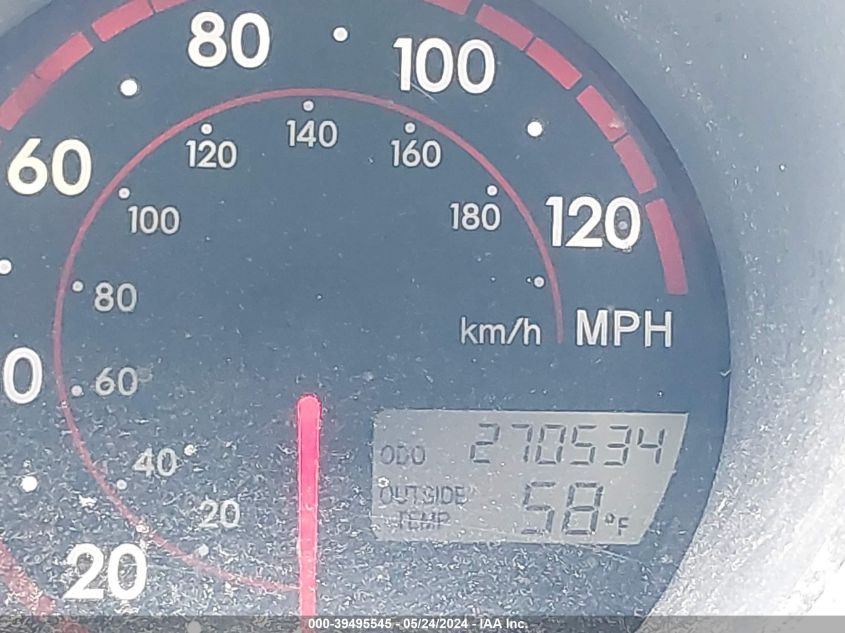 2006 Toyota Matrix Xr VIN: 2T1KR32E76C560332 Lot: 39495545