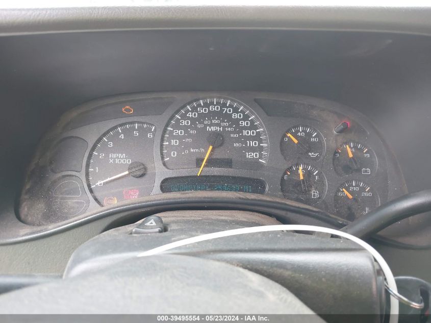 2003 Chevrolet Silverado 1500 Ls VIN: 2GCEC19X131389954 Lot: 39495554