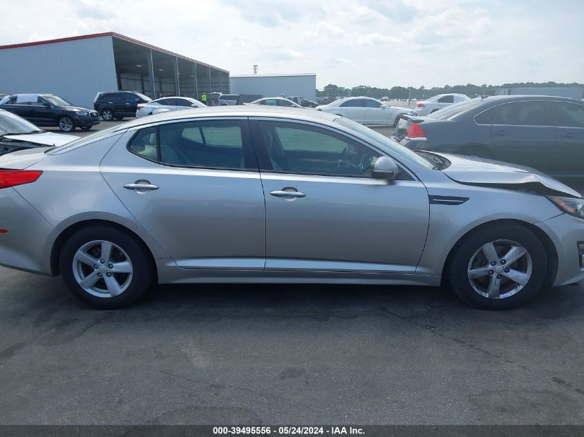 2014 Kia Optima Lx VIN: 5XXGM4A7XEG288394 Lot: 39495556