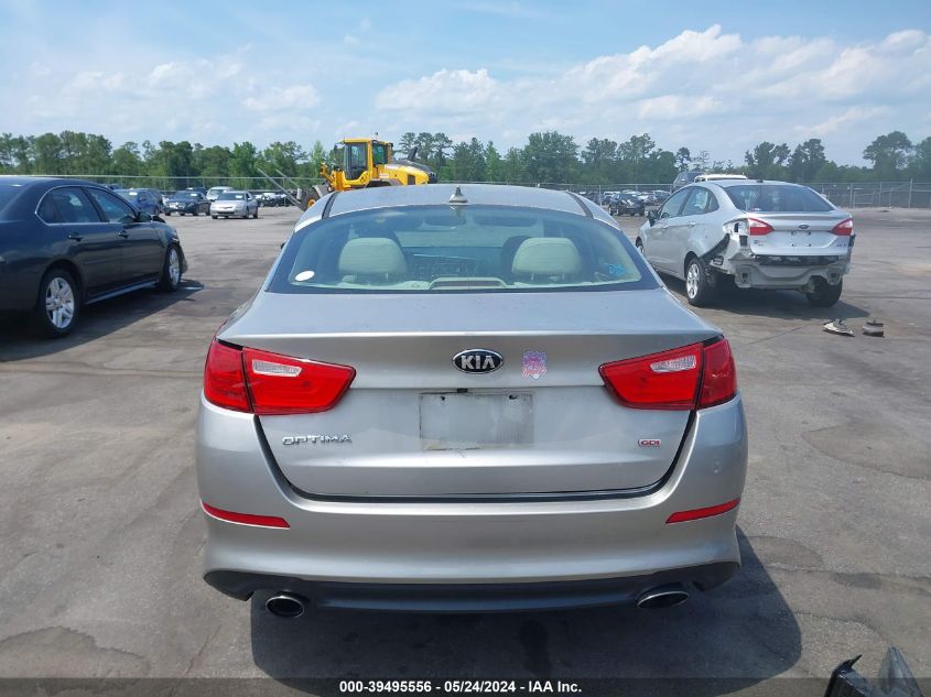 2014 Kia Optima Lx VIN: 5XXGM4A7XEG288394 Lot: 39495556
