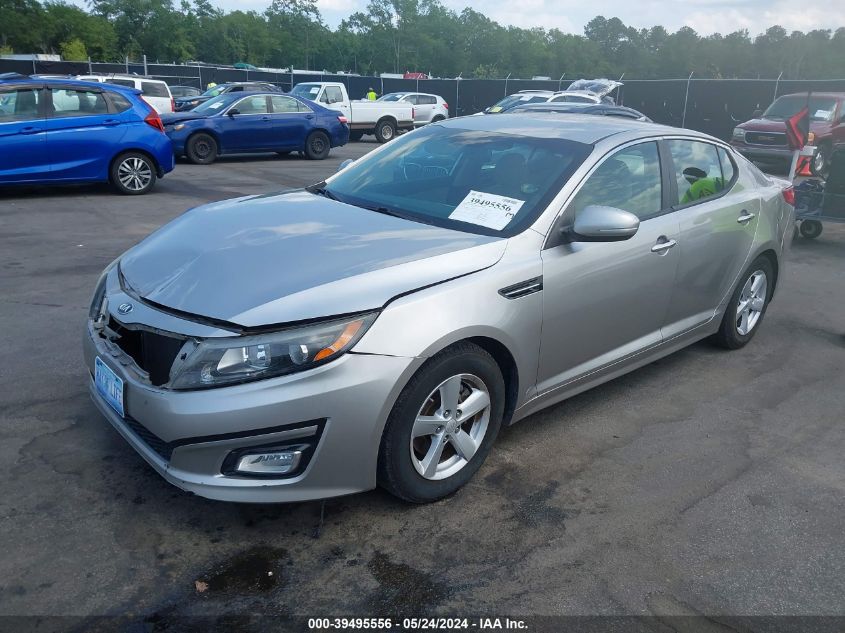 2014 Kia Optima Lx VIN: 5XXGM4A7XEG288394 Lot: 39495556