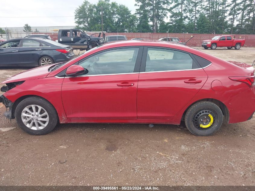 2022 Hyundai Accent Sel VIN: 3KPC24A68NE160546 Lot: 39495561