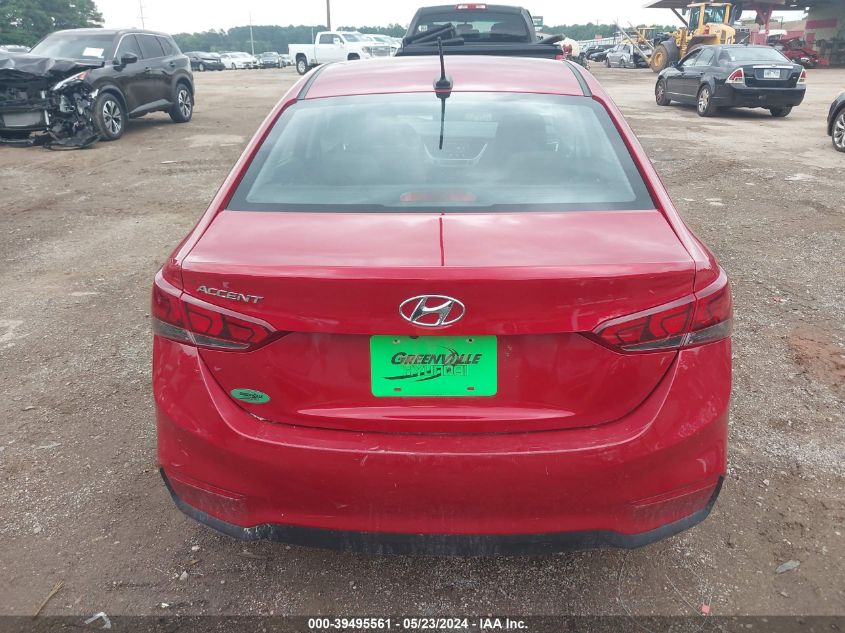 2022 Hyundai Accent Sel VIN: 3KPC24A68NE160546 Lot: 39495561