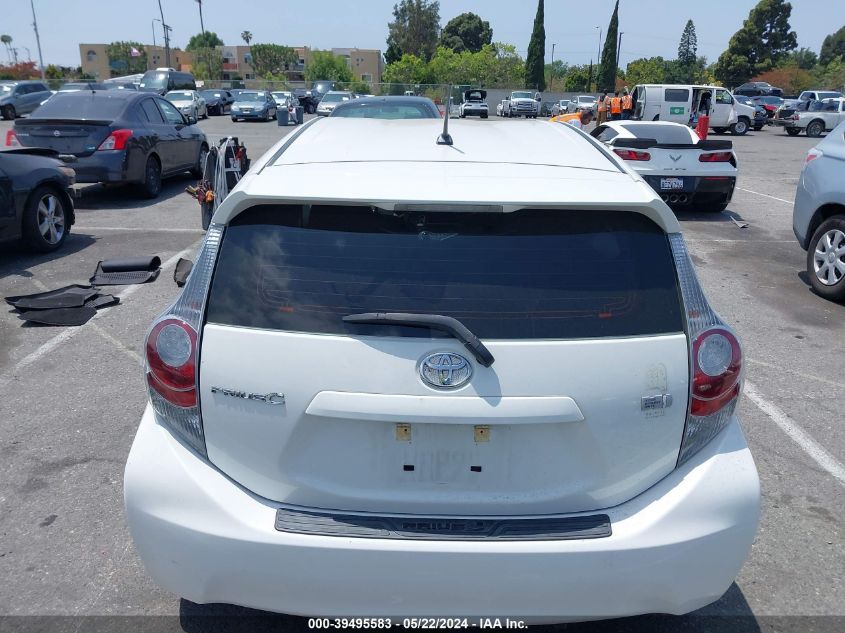 2012 Toyota Prius C Two VIN: JTDKDTB31C1514279 Lot: 39495583