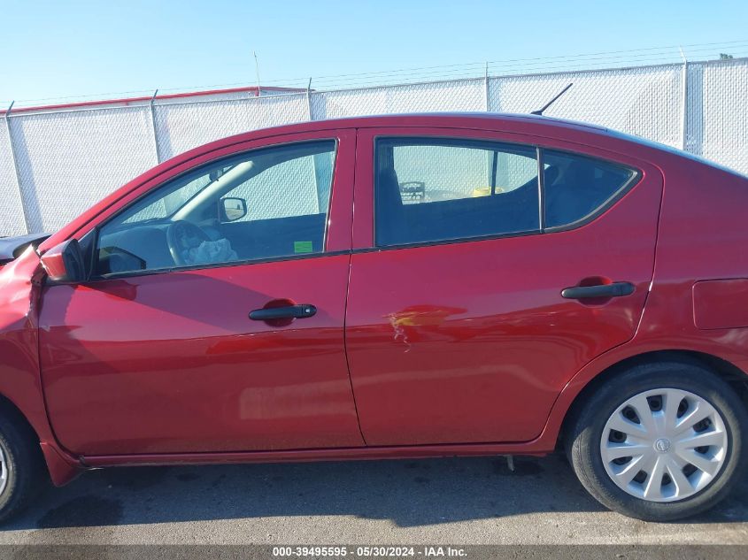 2017 Nissan Versa 1.6 S+ VIN: 3N1CN7AP0HL869721 Lot: 39495595