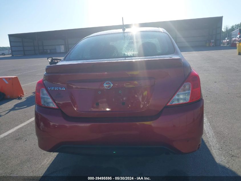 2017 Nissan Versa 1.6 S+ VIN: 3N1CN7AP0HL869721 Lot: 39495595