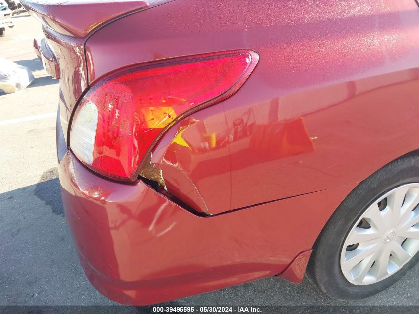 2017 Nissan Versa 1.6 S+ VIN: 3N1CN7AP0HL869721 Lot: 39495595