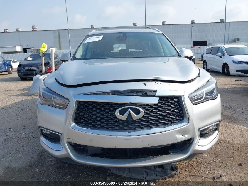 2017 Infiniti Qx60 VIN: 5N1DL0MN8HC557422 Lot: 39495609