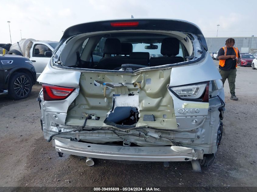 2017 Infiniti Qx60 VIN: 5N1DL0MN8HC557422 Lot: 39495609