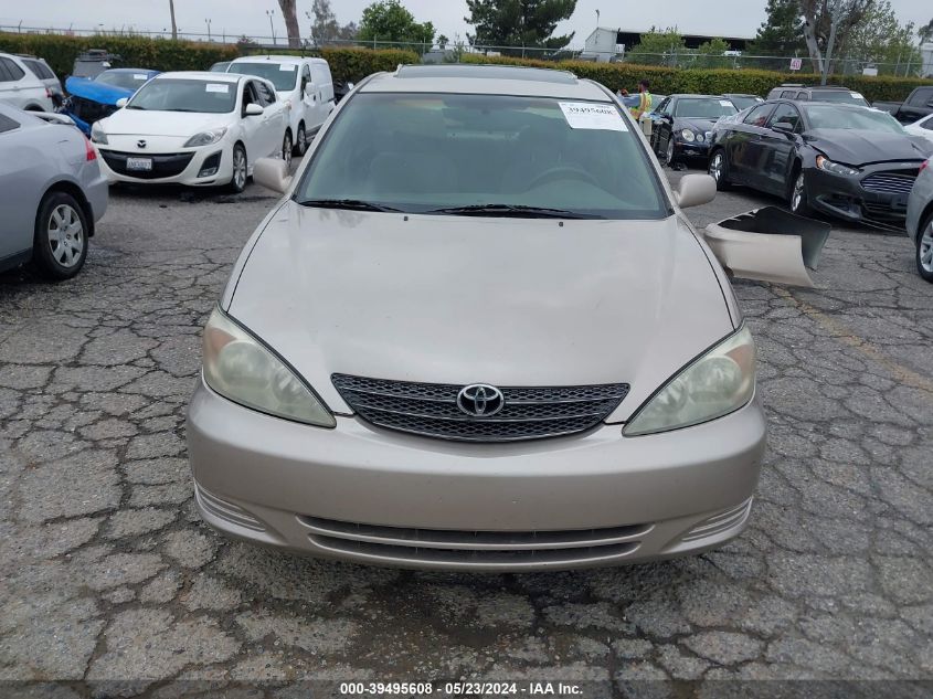 2004 Toyota Camry Le V6 VIN: 4T1BF30K34U580879 Lot: 39495608