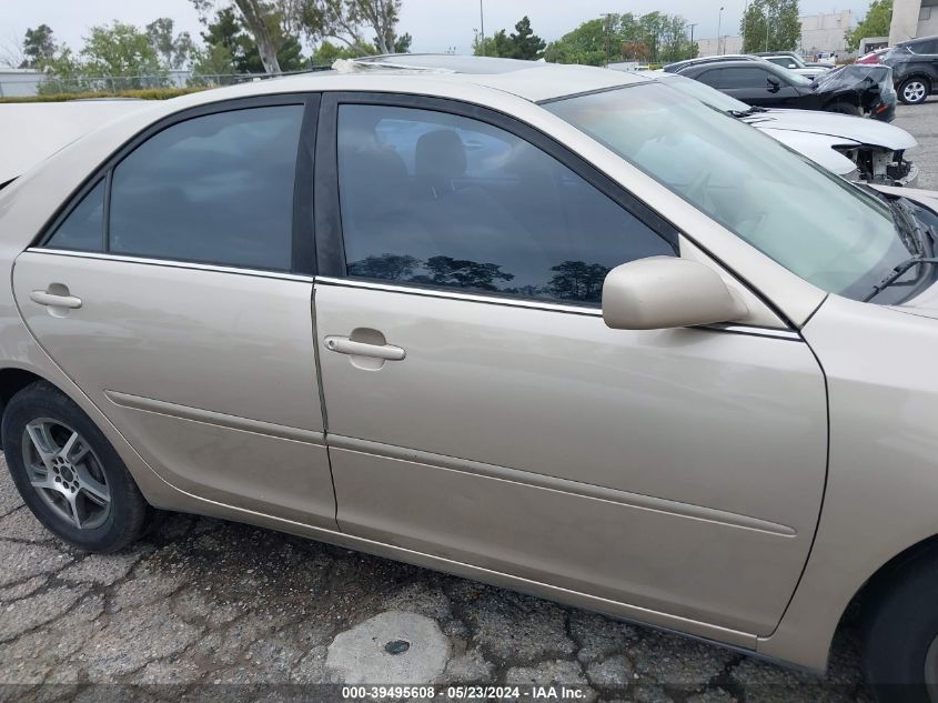 2004 Toyota Camry Le V6 VIN: 4T1BF30K34U580879 Lot: 39495608