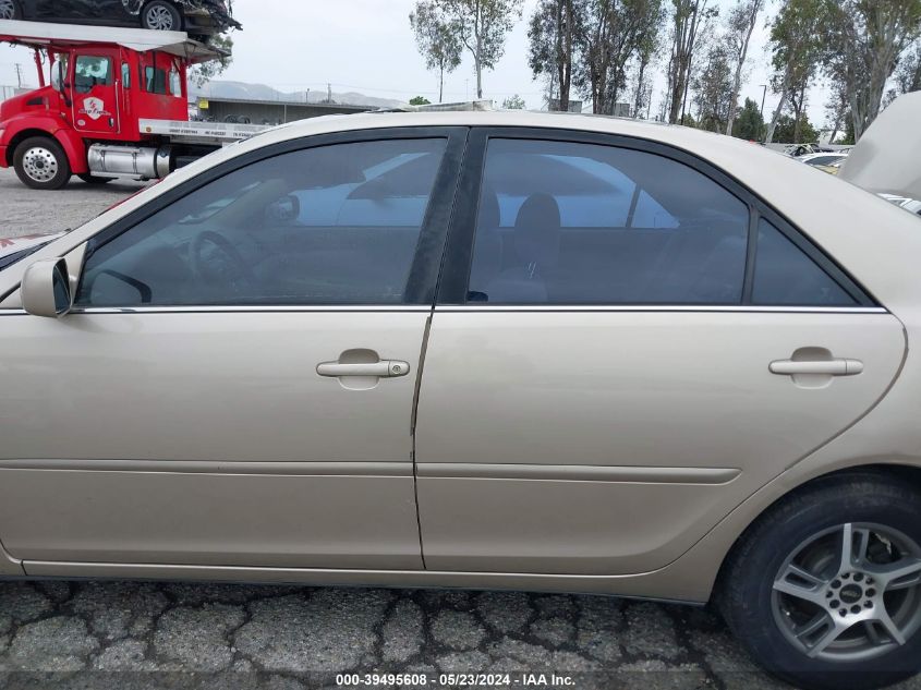 2004 Toyota Camry Le V6 VIN: 4T1BF30K34U580879 Lot: 39495608