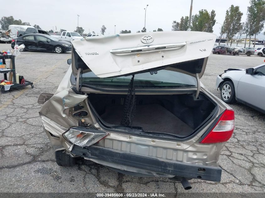 2004 Toyota Camry Le V6 VIN: 4T1BF30K34U580879 Lot: 39495608