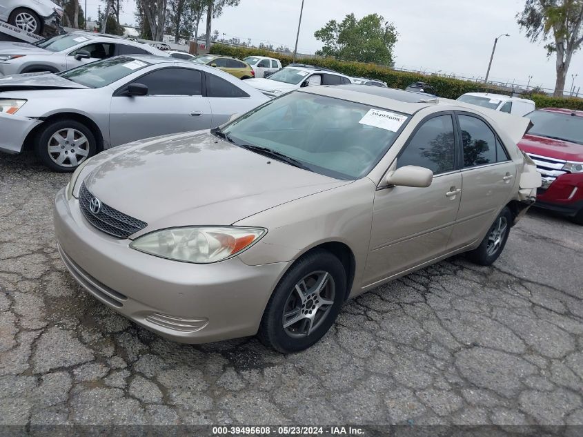 2004 Toyota Camry Le V6 VIN: 4T1BF30K34U580879 Lot: 39495608