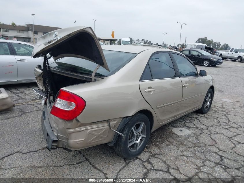 2004 Toyota Camry Le V6 VIN: 4T1BF30K34U580879 Lot: 39495608