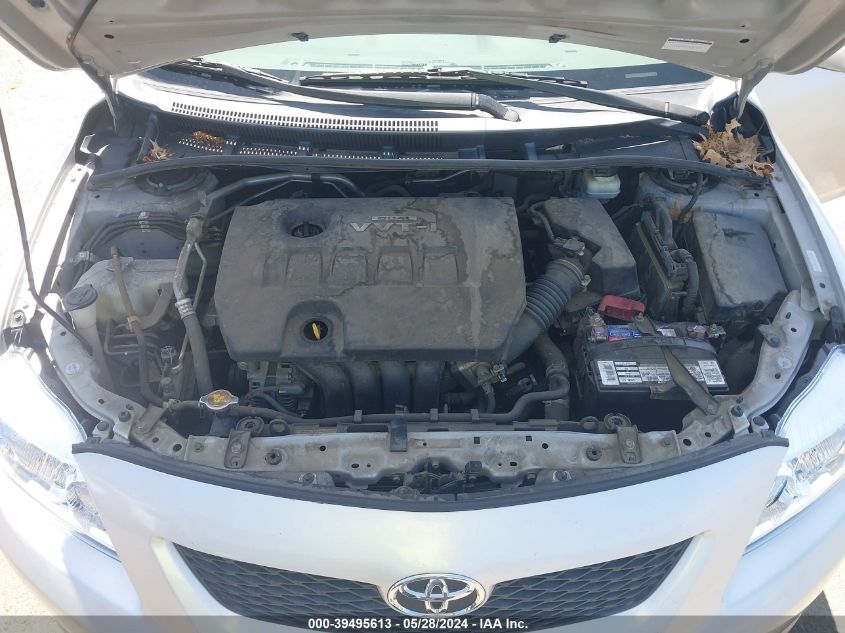 2010 Toyota Corolla Le VIN: 1NXBU4EEXAZ196088 Lot: 39495613