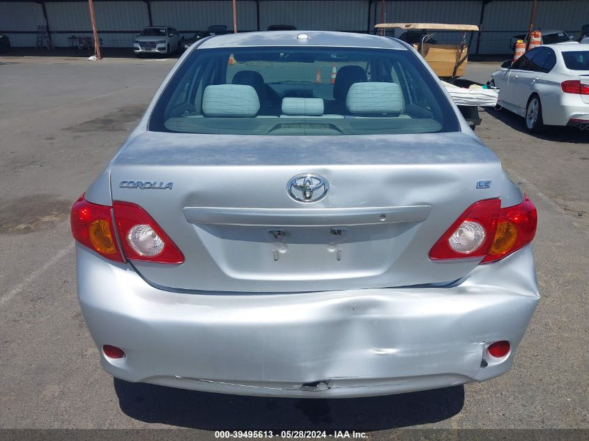 2010 Toyota Corolla Le VIN: 1NXBU4EEXAZ196088 Lot: 39495613