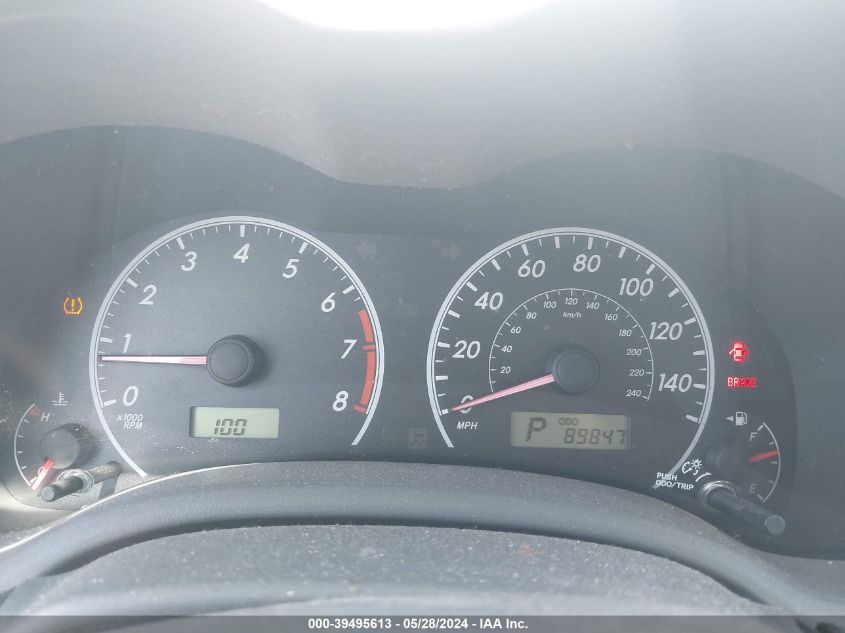 2010 Toyota Corolla Le VIN: 1NXBU4EEXAZ196088 Lot: 39495613