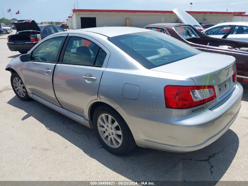 2010 Mitsubishi Galant Fe VIN: 4A32B2FF7AE002128 Lot: 39495621