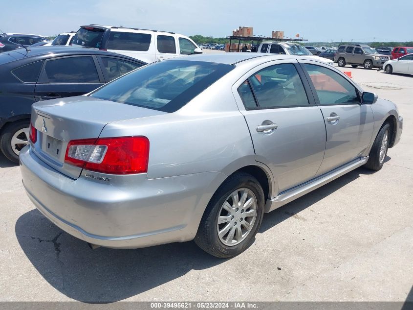 2010 Mitsubishi Galant Fe VIN: 4A32B2FF7AE002128 Lot: 39495621