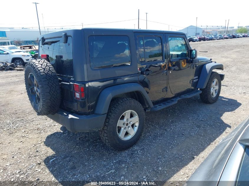 2016 Jeep Wrangler Unlimited Sport VIN: 1C4BJWDG0GL179682 Lot: 39495623