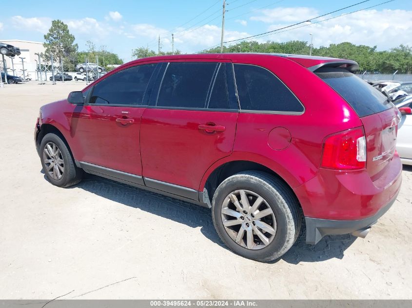 2013 Ford Edge Sel VIN: 2FMDK3JC9DBC80460 Lot: 39495624