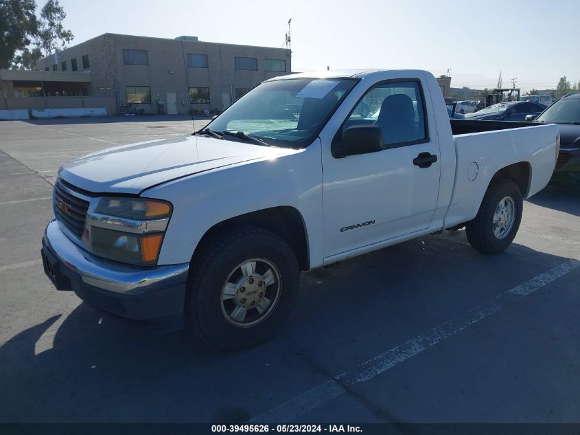 2005 GMC Canyon Sl VIN: 1GTCS148X58157444 Lot: 39495626