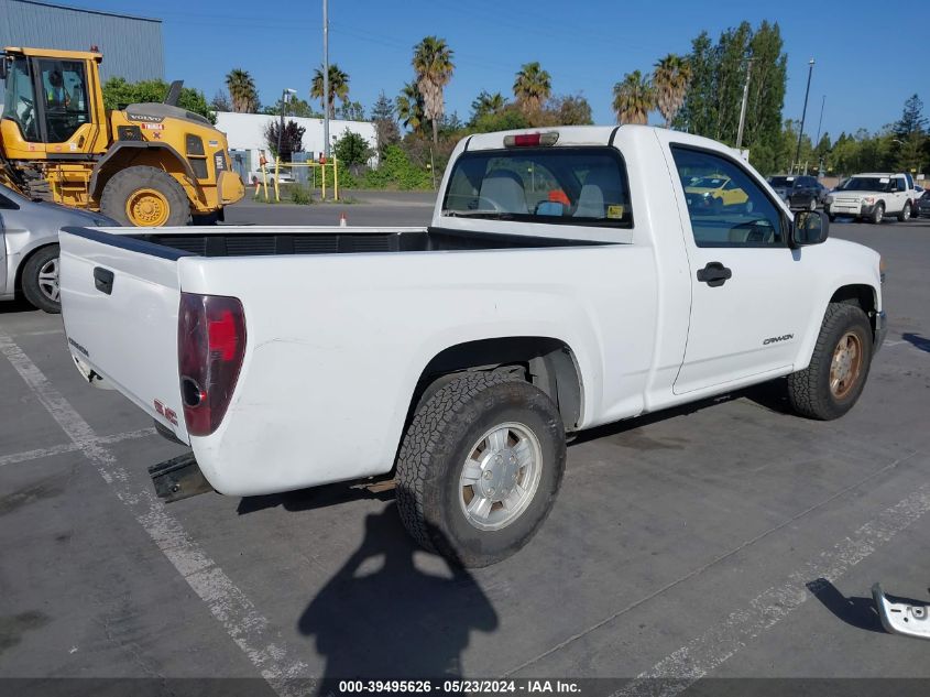 2005 GMC Canyon Sl VIN: 1GTCS148X58157444 Lot: 39495626