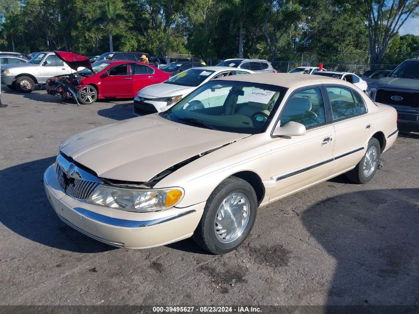 1998 Lincoln Continental VIN: 1LNFM97V1WY631995 Lot: 39495627