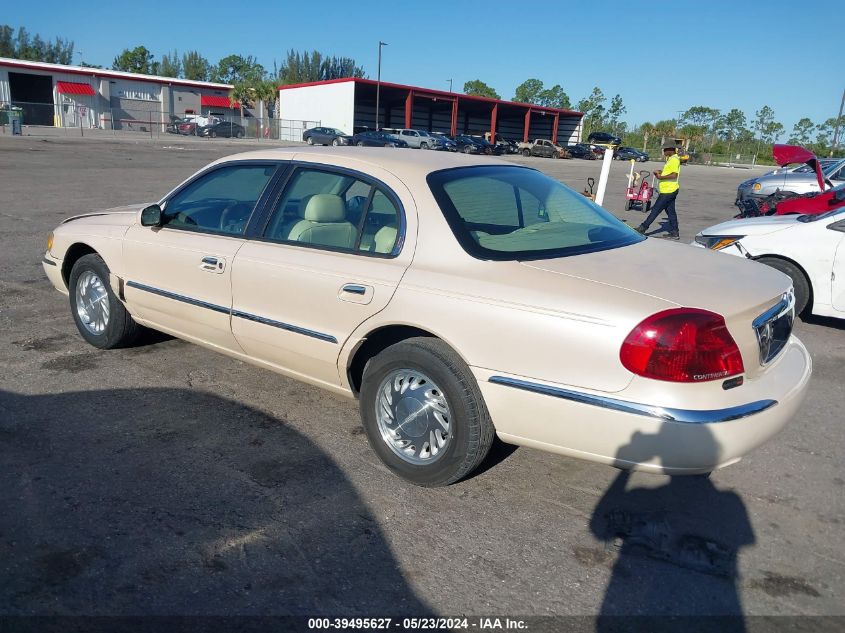 1998 Lincoln Continental VIN: 1LNFM97V1WY631995 Lot: 39495627