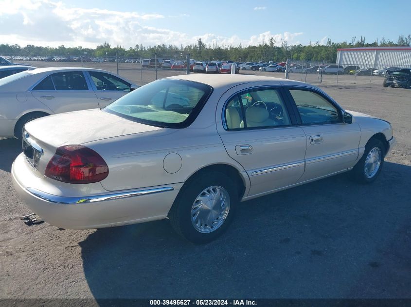 1998 Lincoln Continental VIN: 1LNFM97V1WY631995 Lot: 39495627