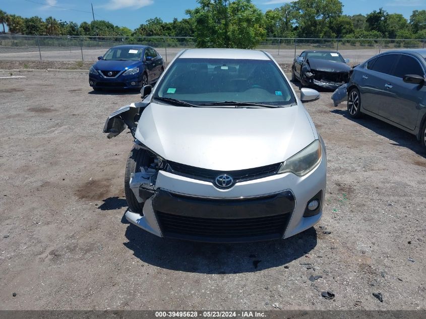 2016 Toyota Corolla S Plus VIN: 2T1BURHE1GC625041 Lot: 39495628