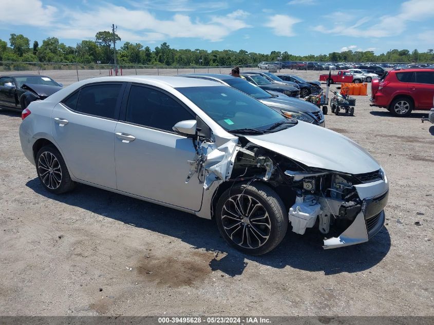 2016 TOYOTA COROLLA L/LE/LE PLS/PRM/S/S PLS - 2T1BURHE1GC625041