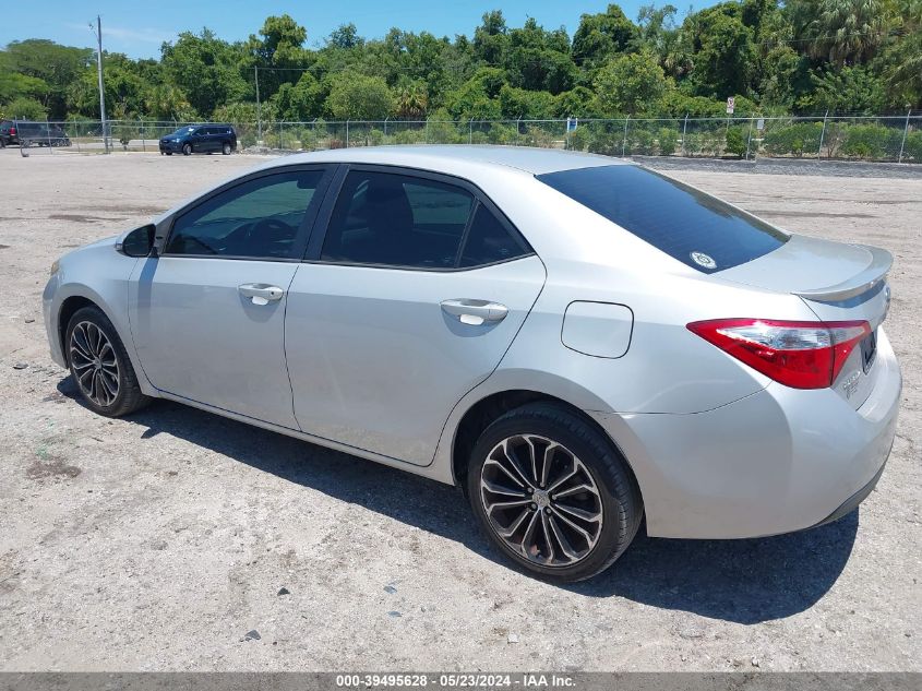 2016 TOYOTA COROLLA L/LE/LE PLS/PRM/S/S PLS - 2T1BURHE1GC625041