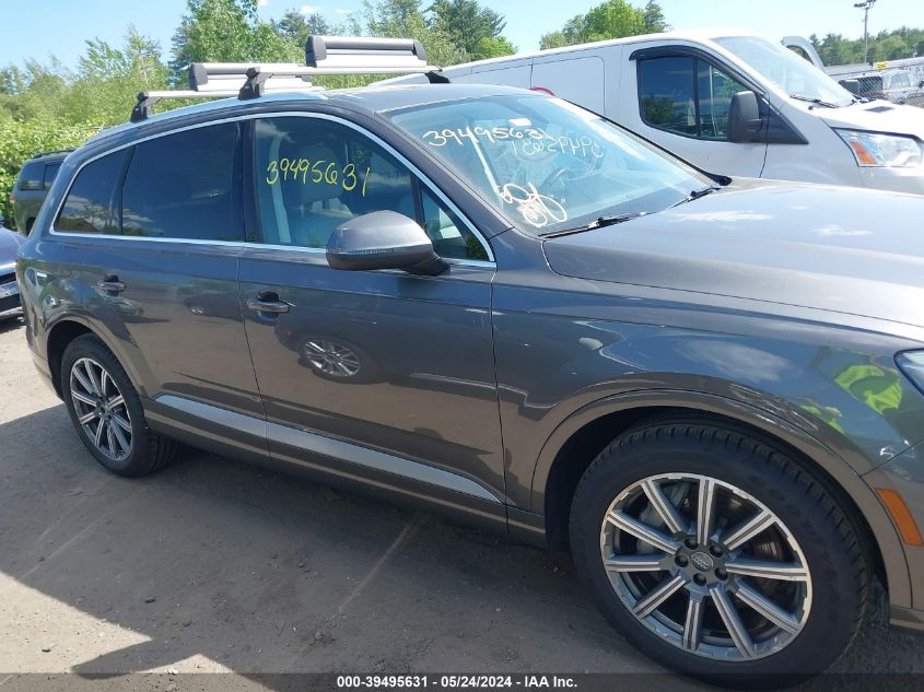 2019 Audi Q7 45 Premium/45 Se Premium VIN: WA1LHAF76KD014524 Lot: 39495631