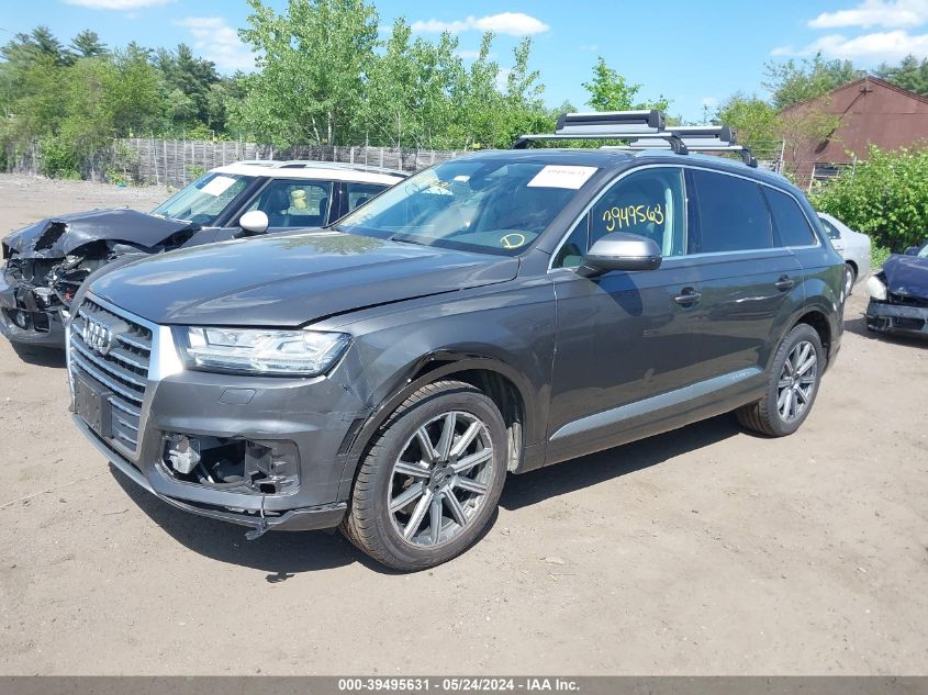 2019 Audi Q7 45 Premium/45 Se Premium VIN: WA1LHAF76KD014524 Lot: 39495631