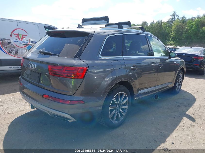 2019 Audi Q7 45 Premium/45 Se Premium VIN: WA1LHAF76KD014524 Lot: 39495631