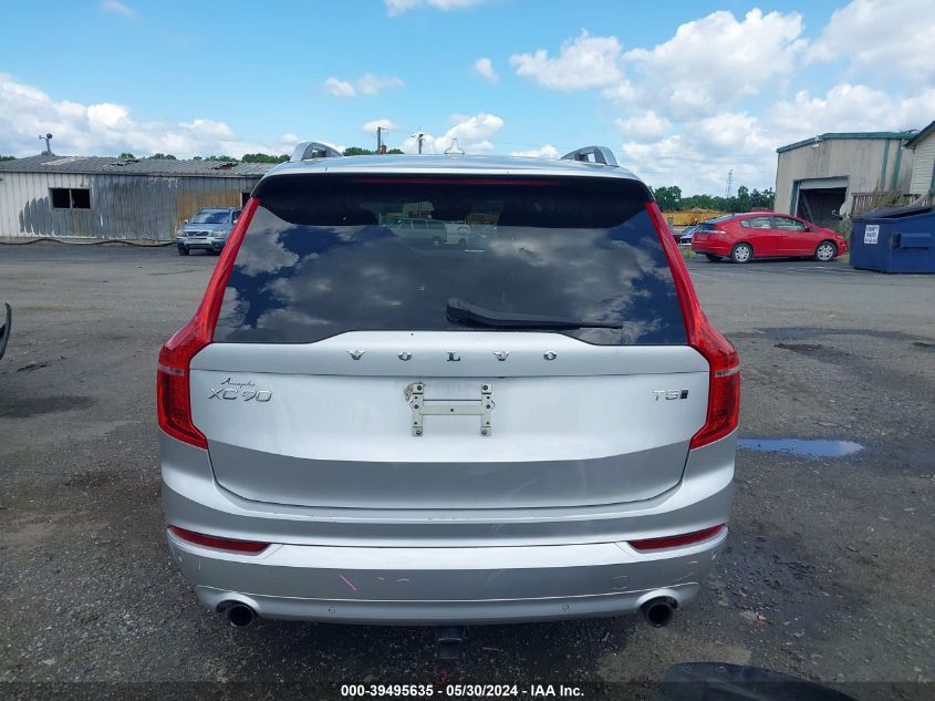 2018 Volvo Xc90 T5 Momentum VIN: YV4102PK4J1351154 Lot: 39495635