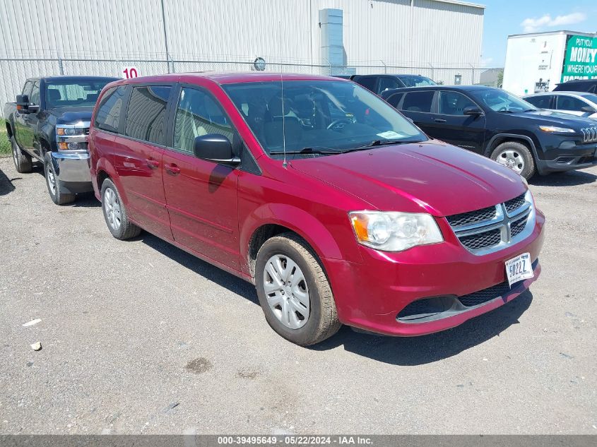 2014 Dodge Grand Caravan Se VIN: 2C4RDGBGXER354748 Lot: 39495649