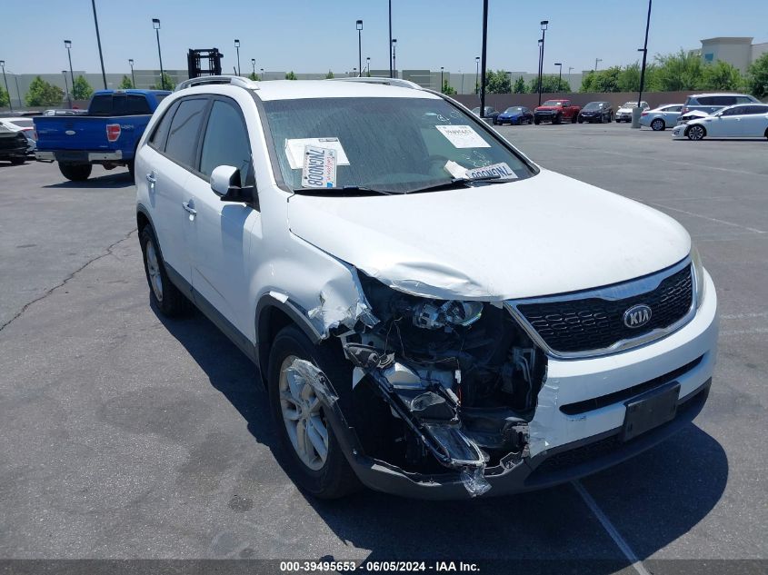 2014 Kia Sorento Lx VIN: 5XYKT4A65EG490740 Lot: 39495653