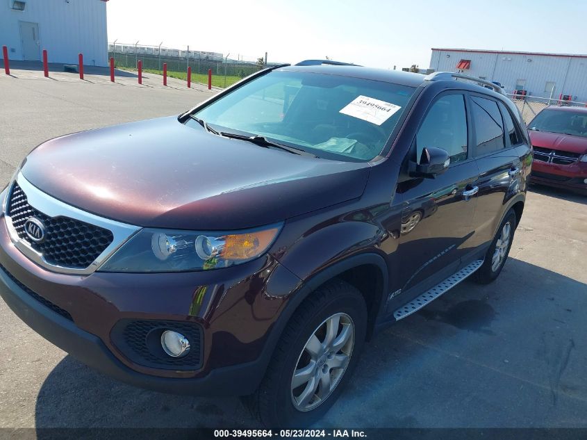 2012 Kia Sorento Lx VIN: 5XYKTCA6XCG275619 Lot: 39495664