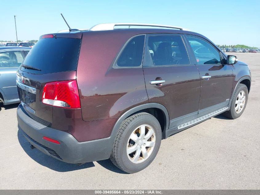 2012 Kia Sorento Lx VIN: 5XYKTCA6XCG275619 Lot: 39495664