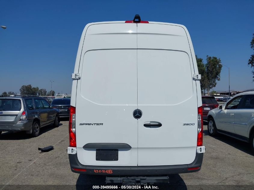 2024 Mercedes-Benz Sprinter 2500 High Roof 4-Cyl Diesel Ho VIN: W1Y4NCHY0RT167710 Lot: 39495666