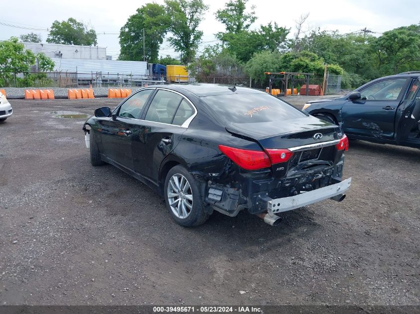 2015 Infiniti Q50 Premium VIN: JN1BV7AR8FM416723 Lot: 39495671