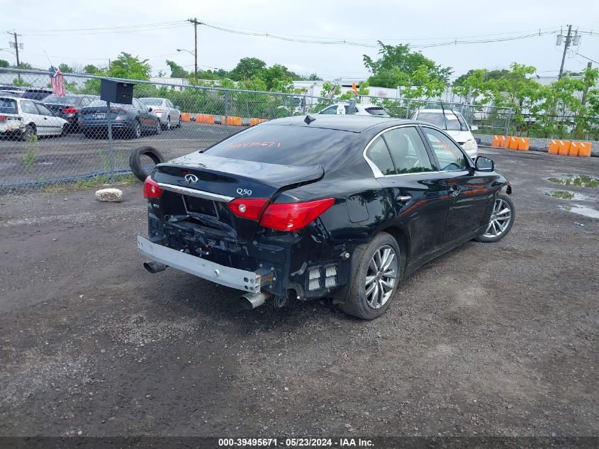 2015 Infiniti Q50 Premium VIN: JN1BV7AR8FM416723 Lot: 39495671