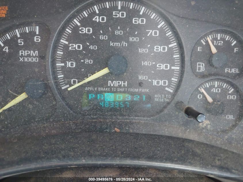 2000 GMC Sierra 1500 Sle VIN: 2GTEC19TXY1167529 Lot: 39495676