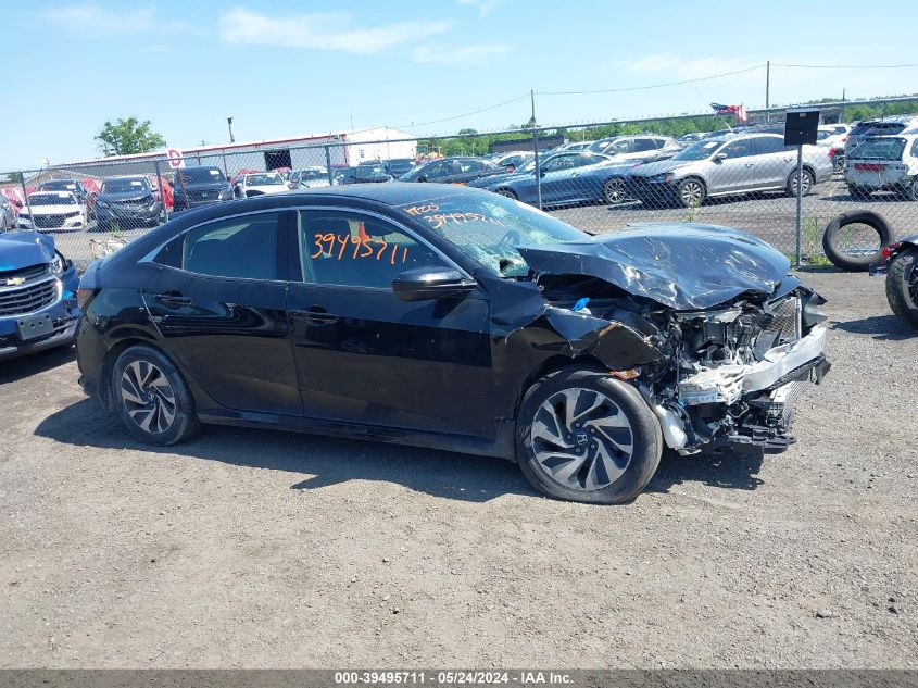 2018 Honda Civic Lx VIN: SHHFK7H2XJU430736 Lot: 39495711